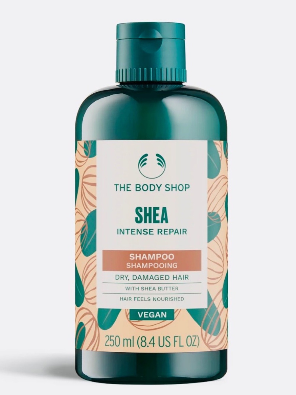 (3/30$) THE BODY SHOP SHEA INTENSE REPAIR SHAMPOO, DAMAGED HAIR